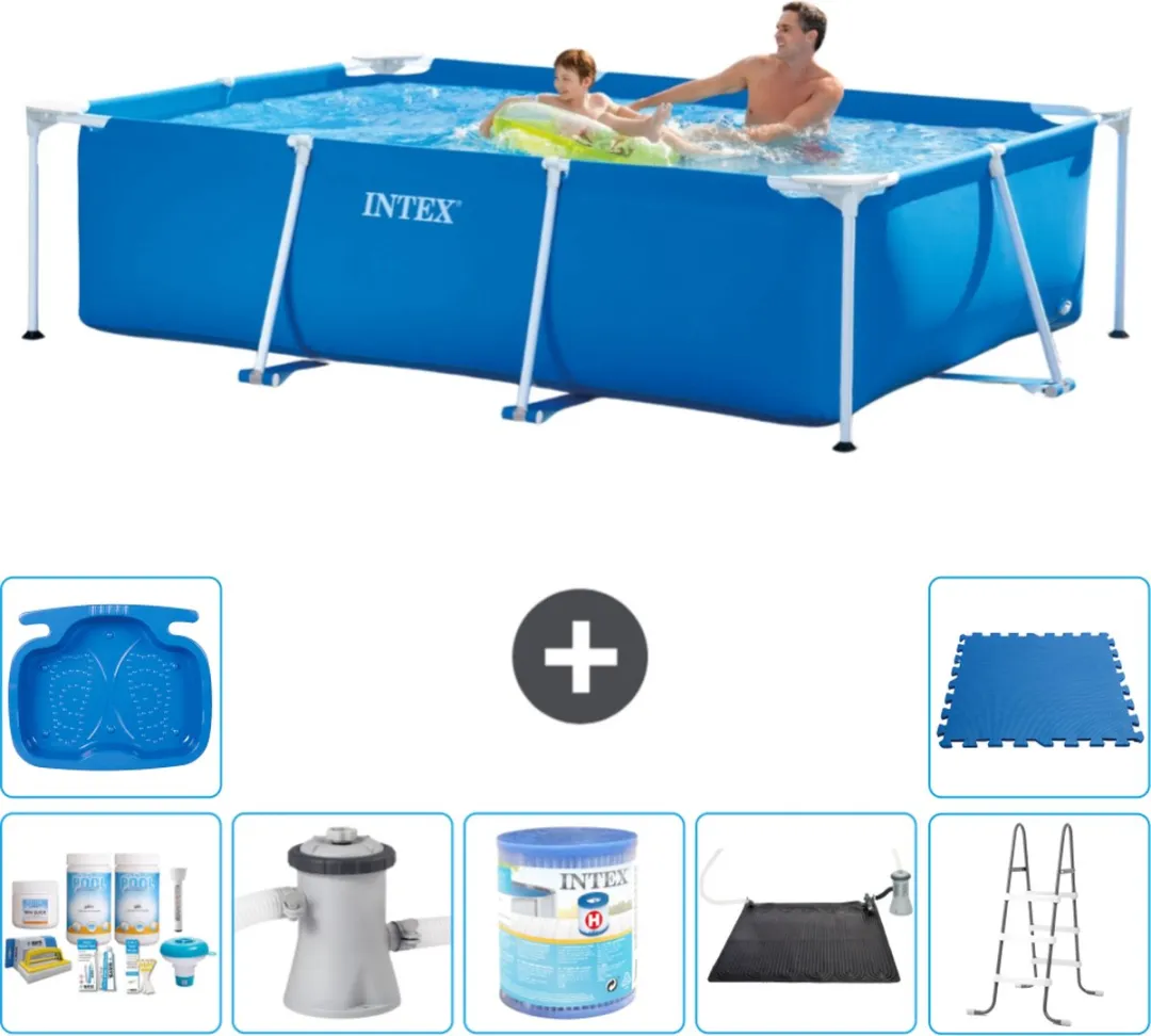 Intex Rechthoekig Frame Zwembad 260x160cm
