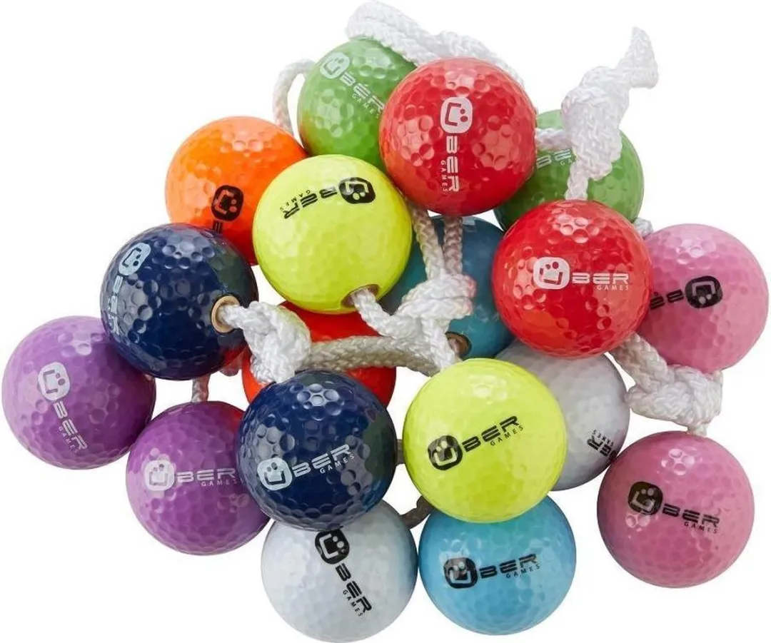 Ubergames Laddergolf Bolas - 3x2 Stuks - Zwart