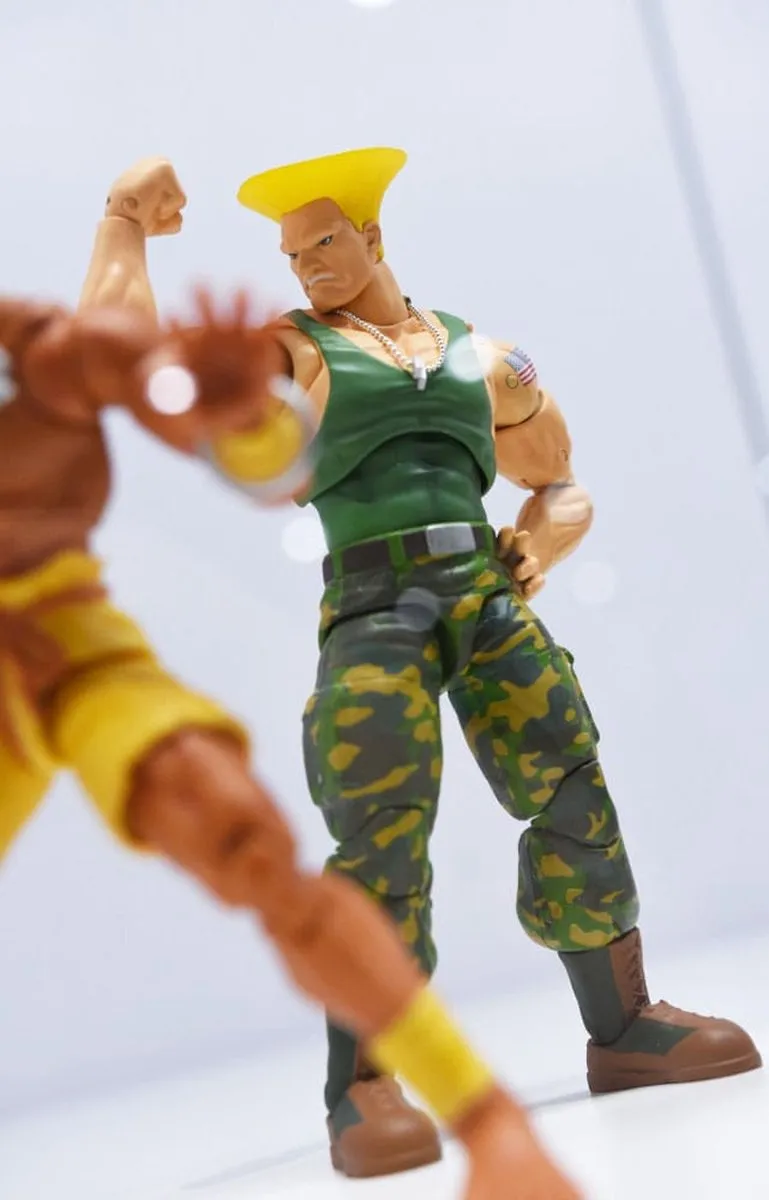 Jada Toys Ultra Street Fighter II Guile Action Figuur 15cm - Multi - afbeelding 6 van 6