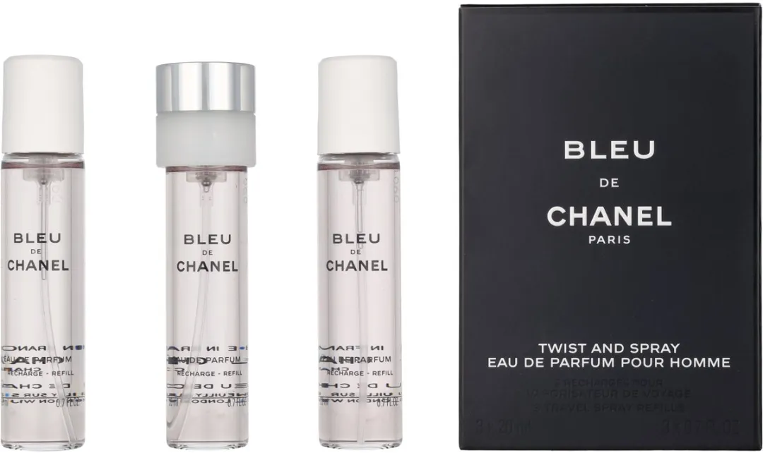 Chanel Bleu de Chanel Twist and Spray Refill - 3x20ml