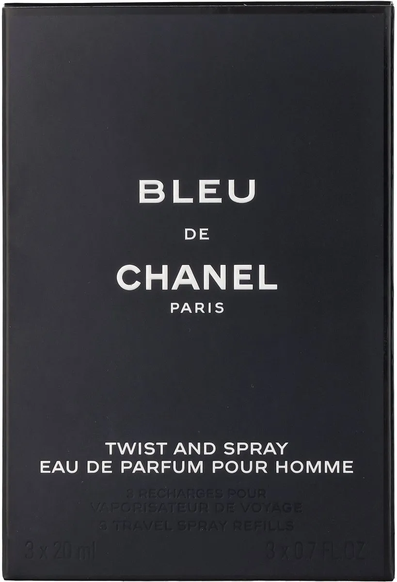 Chanel Bleu de Chanel Twist and Spray Refill - 3x20ml