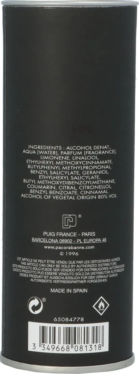 Paco Rabanne Paco Eau de Toilette Spray 100ml