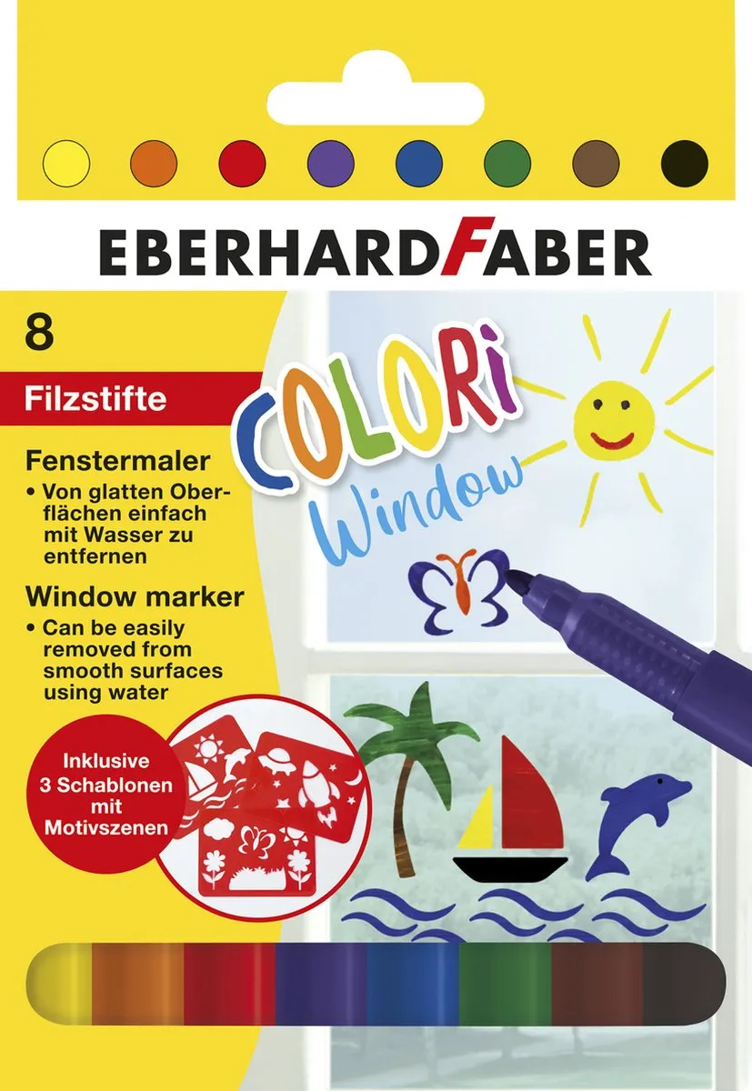 Eberhard Faber Colori Raamstift - 8 Stuks EF-550022