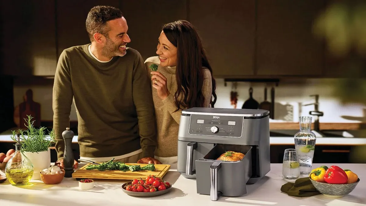 Ninja DZ400EU Dual Zone Airfryer 9,5L - Grijs