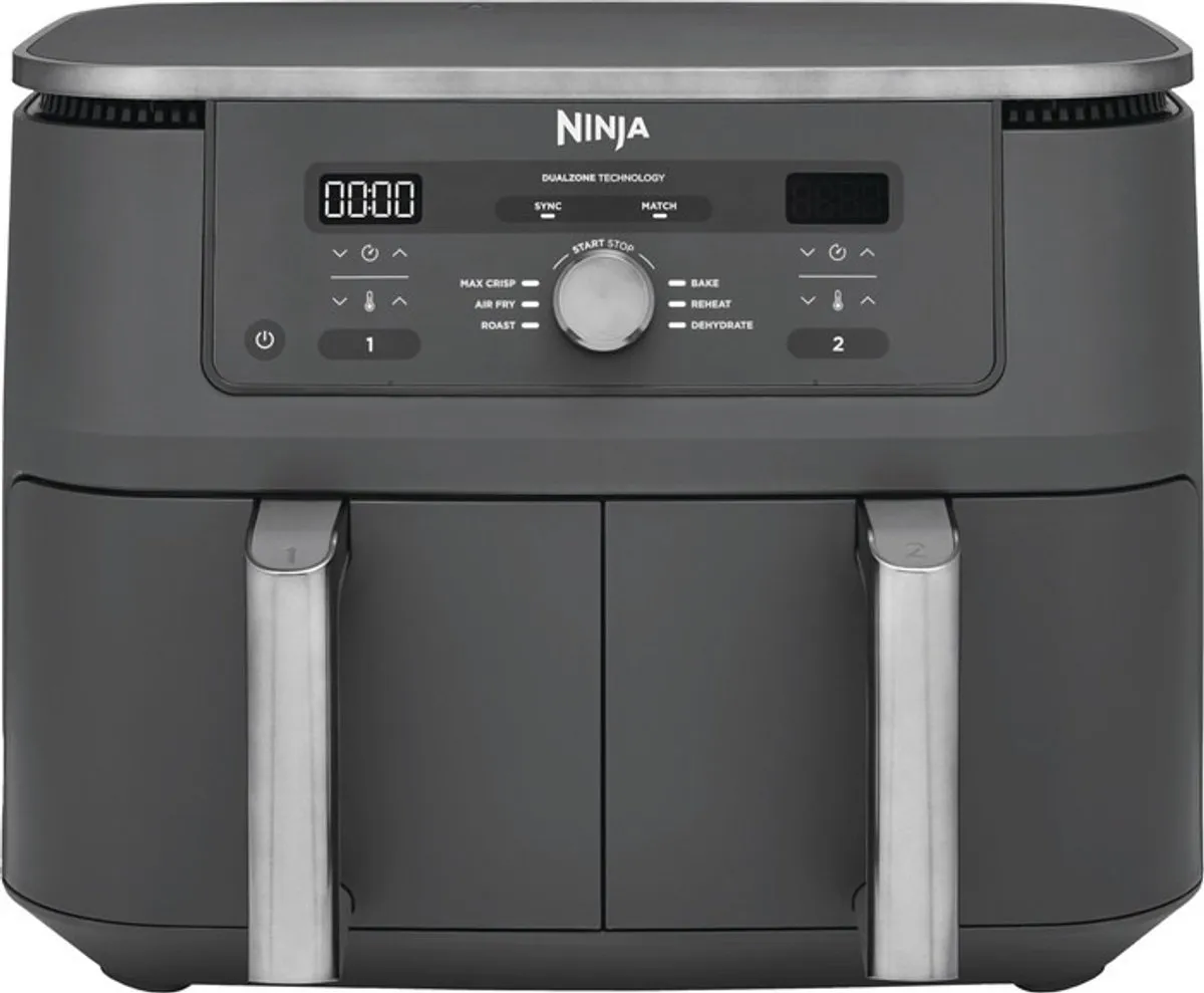 Ninja DZ400EU Dual Zone Airfryer 9,5L - Grijs
