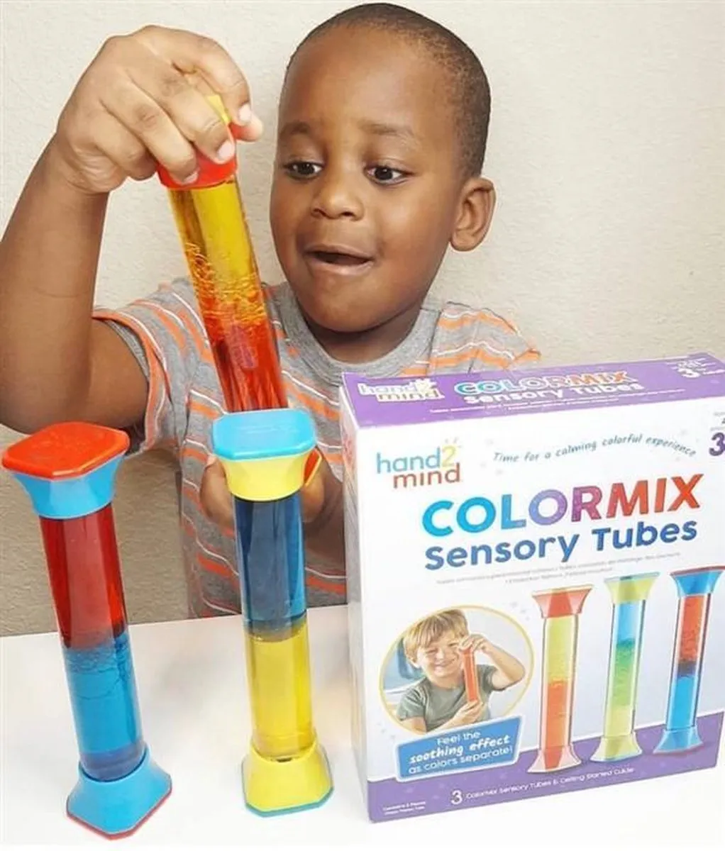 Learning Resources Sensorische Kleurenbuizen 3 Stuks - Rood - afbeelding 6 van 6