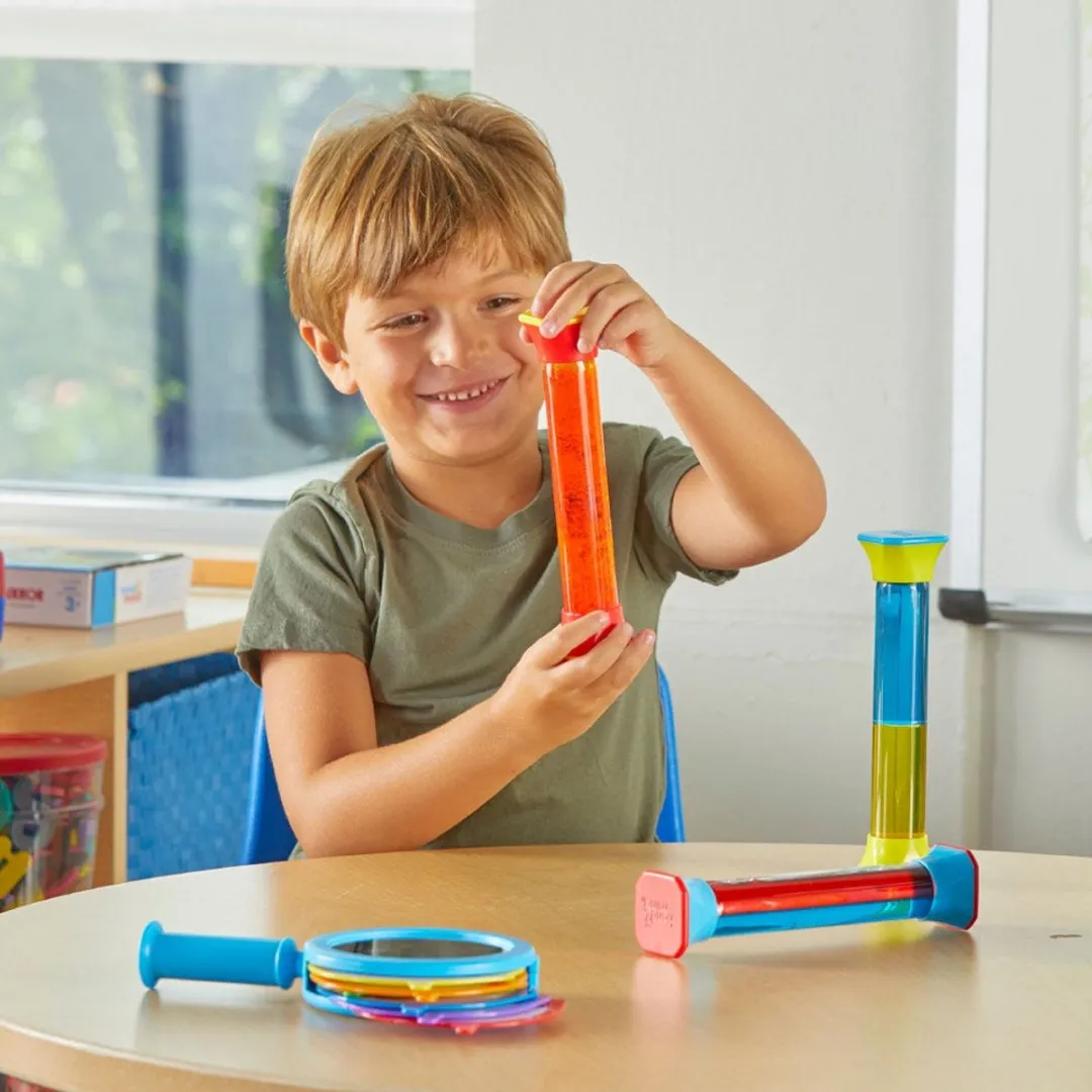 Learning Resources Sensorische Kleurenbuizen 3 Stuks - Rood