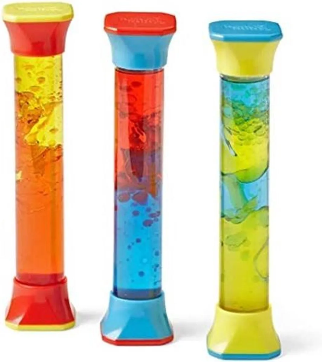 Learning Resources Sensorische Kleurenbuizen 3 Stuks - Rood