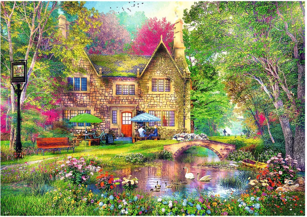 Trefl Forest Haven Legpuzzel 1000 Stuks - Multicolor