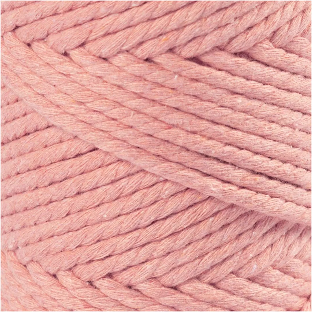Creativ Company Macramékoord 4mm Roze - 55m