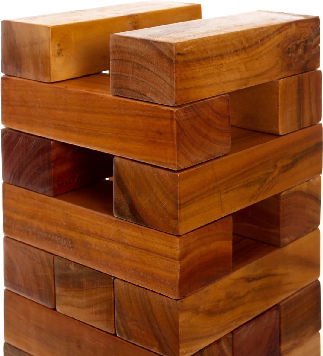 XL Mega Stapeltoren - tot 200 cm - ECO Hardhout Luxe en Compleet Klasse en Geweldig