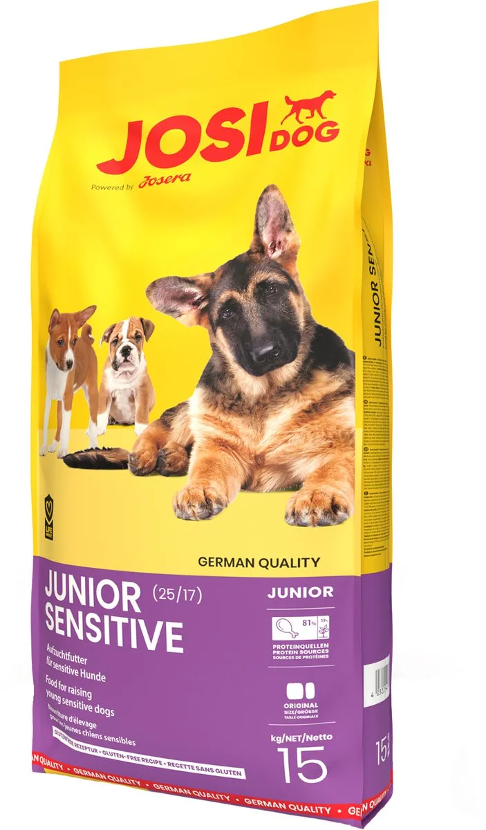Josidog Junior Sensitive Hondenvoer - 15 kg