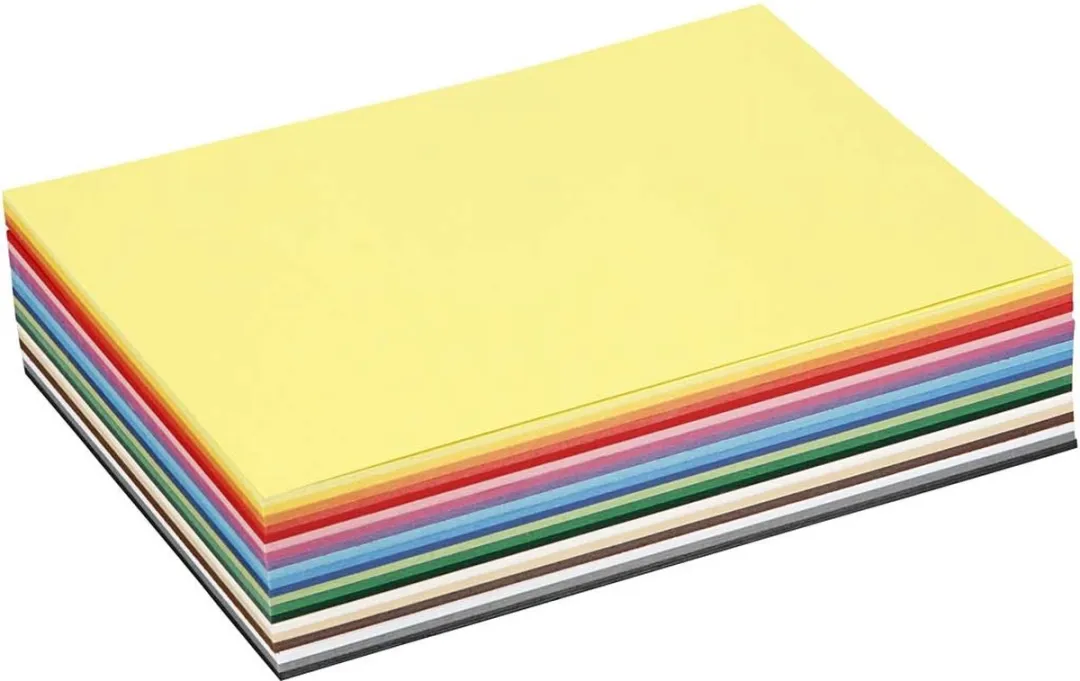 Colortime Hobbykarton Multicolor A5 180g