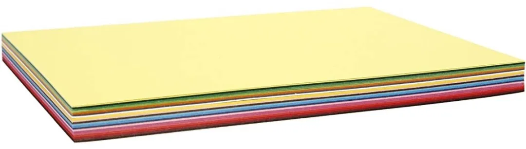 Colortime Hobbykarton Multicolor A5 180g - 60 Vellen