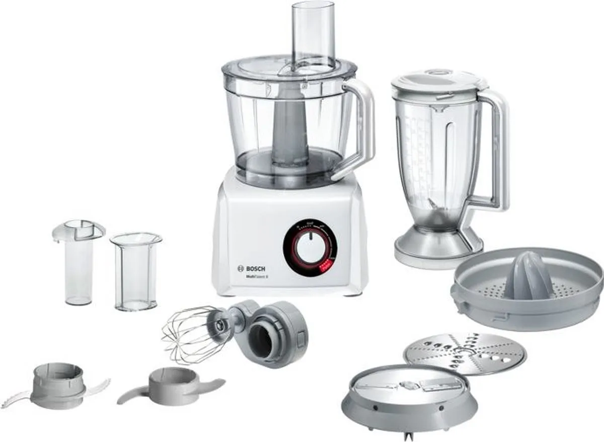 Bosch MultiTalent 8 MC812W620 Foodprocessor - 1100W - Wit