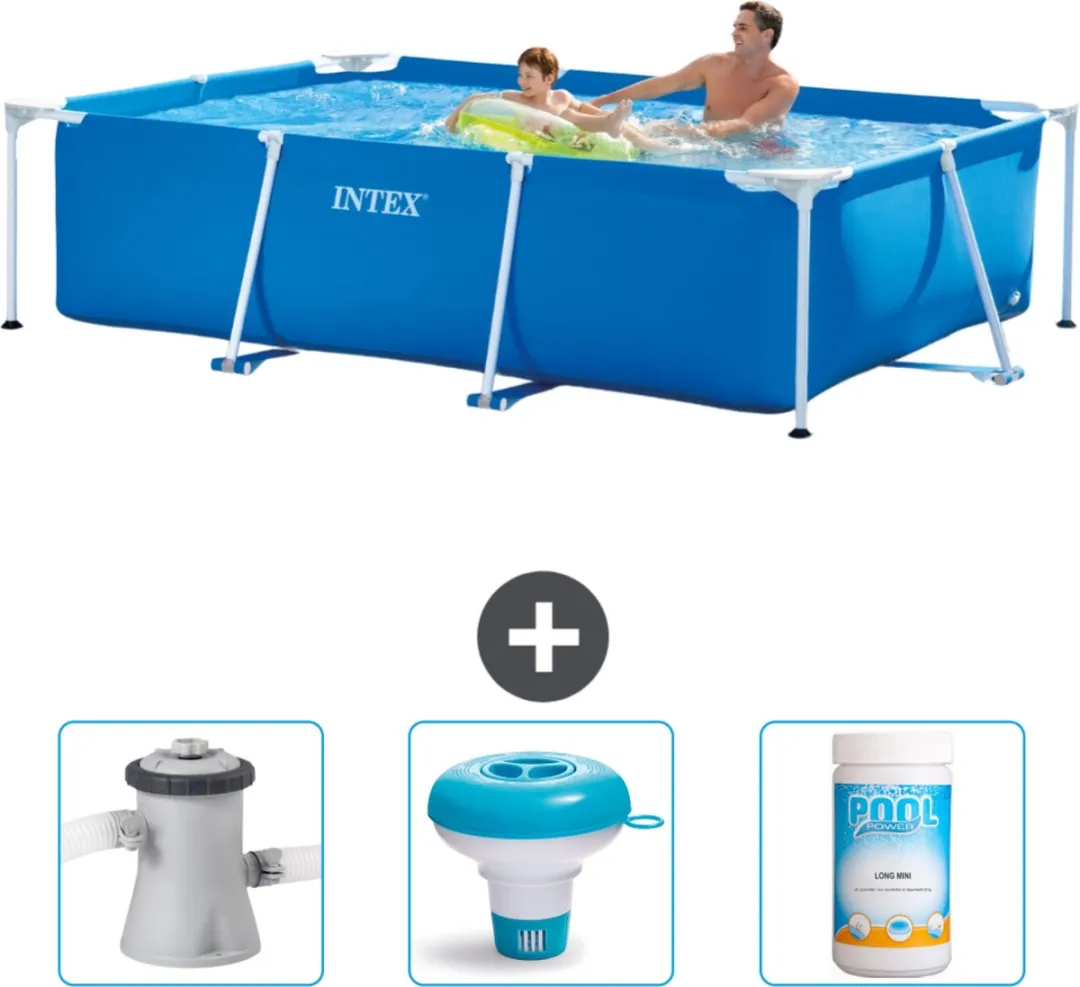 Intex Rechthoekig Frame Zwembad 260x160cm