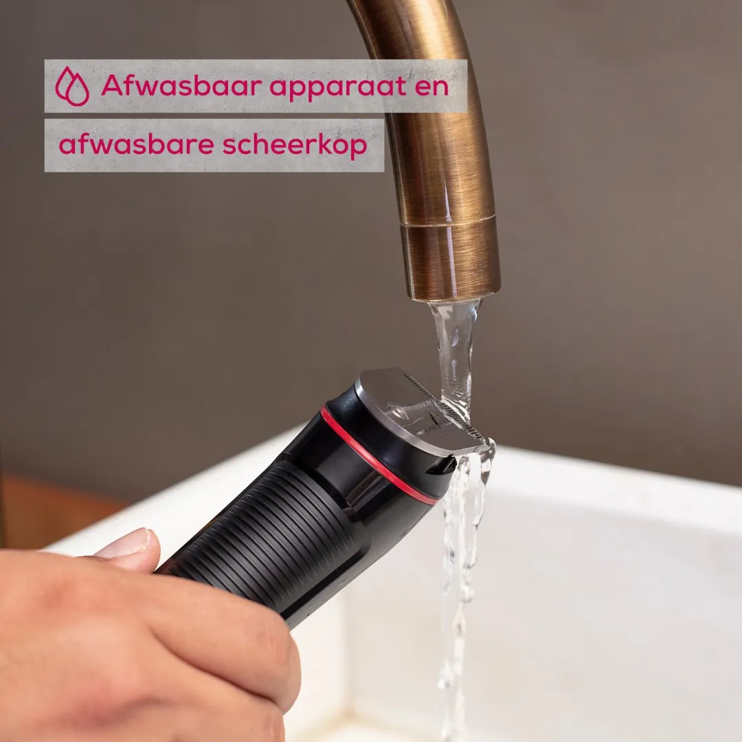 Beurer MN4X Baardtrimmer - 12 Scheerlengtes 90 min - Zwart - afbeelding 6 van 6