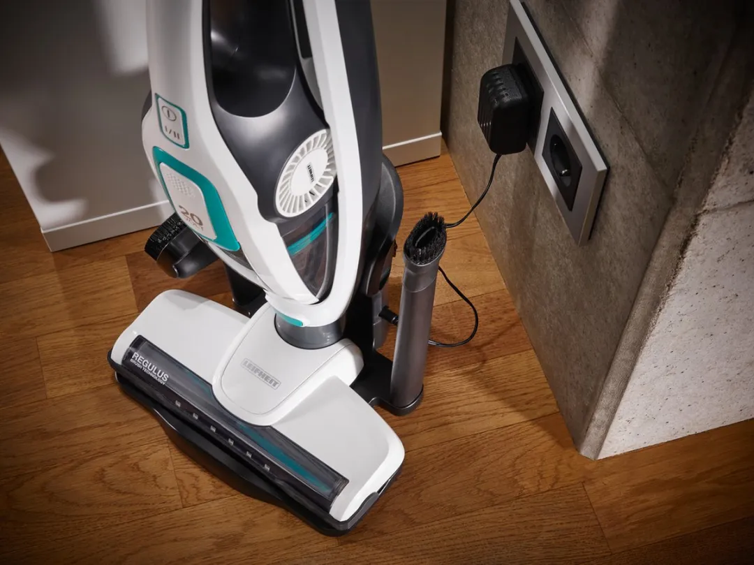 Leifheit Regulus Powervac steelstofzuiger - met kruimelzuiger - 2in1 - 20v