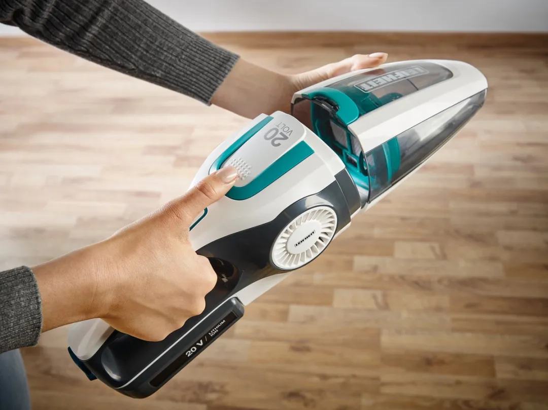 Leifheit Regulus Powervac steelstofzuiger - met kruimelzuiger - 2in1 - 20v