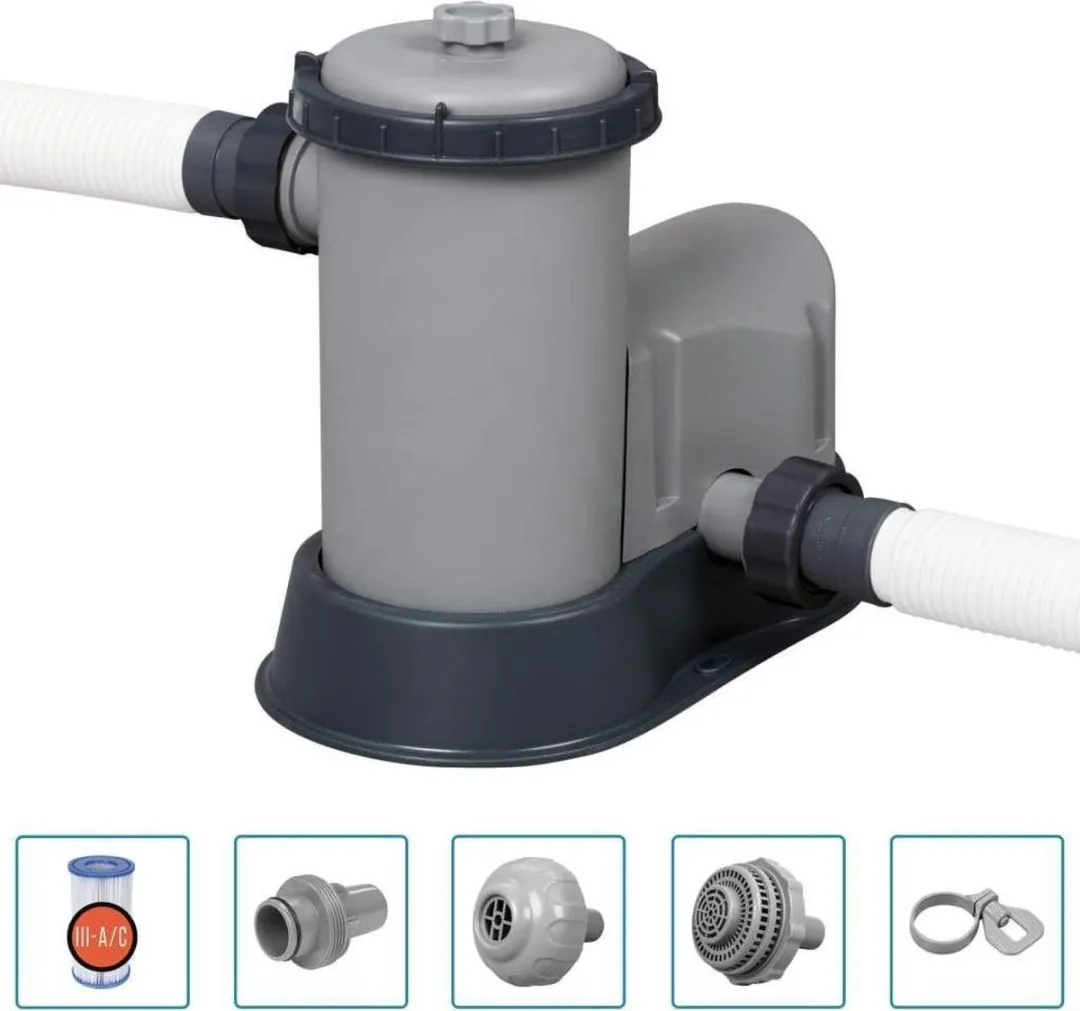 Bestway Power Steel Zwembad 19281L - 274x640cm Wit