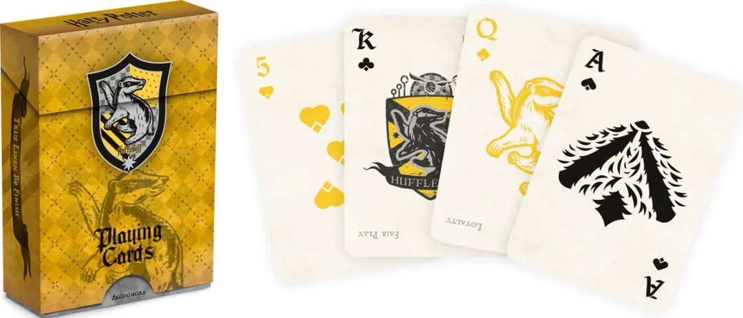 Cartamundi Harry Potter Huffelpuf Speelkaarten