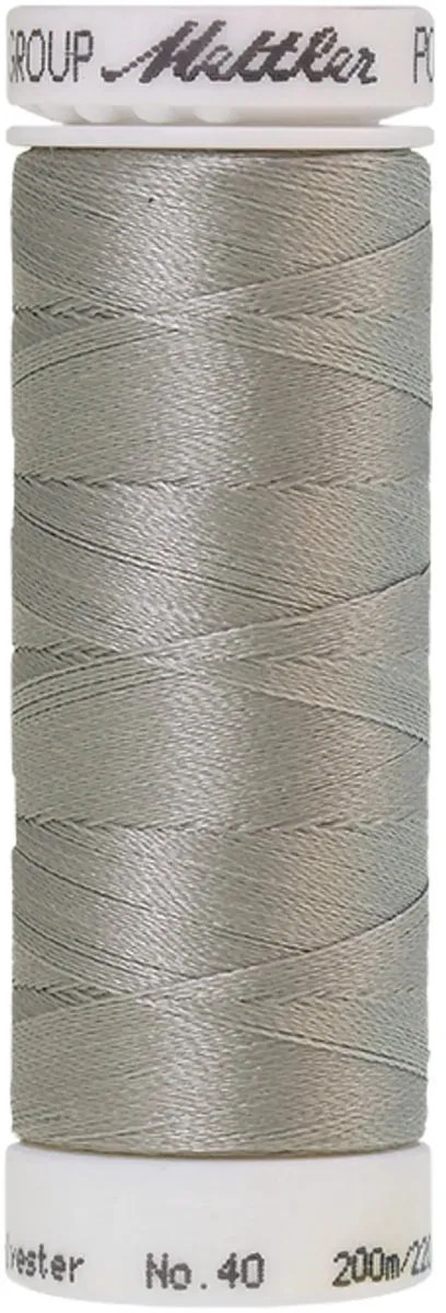Amann Mettler Polysheen Borduurgaren 200m - Grijs