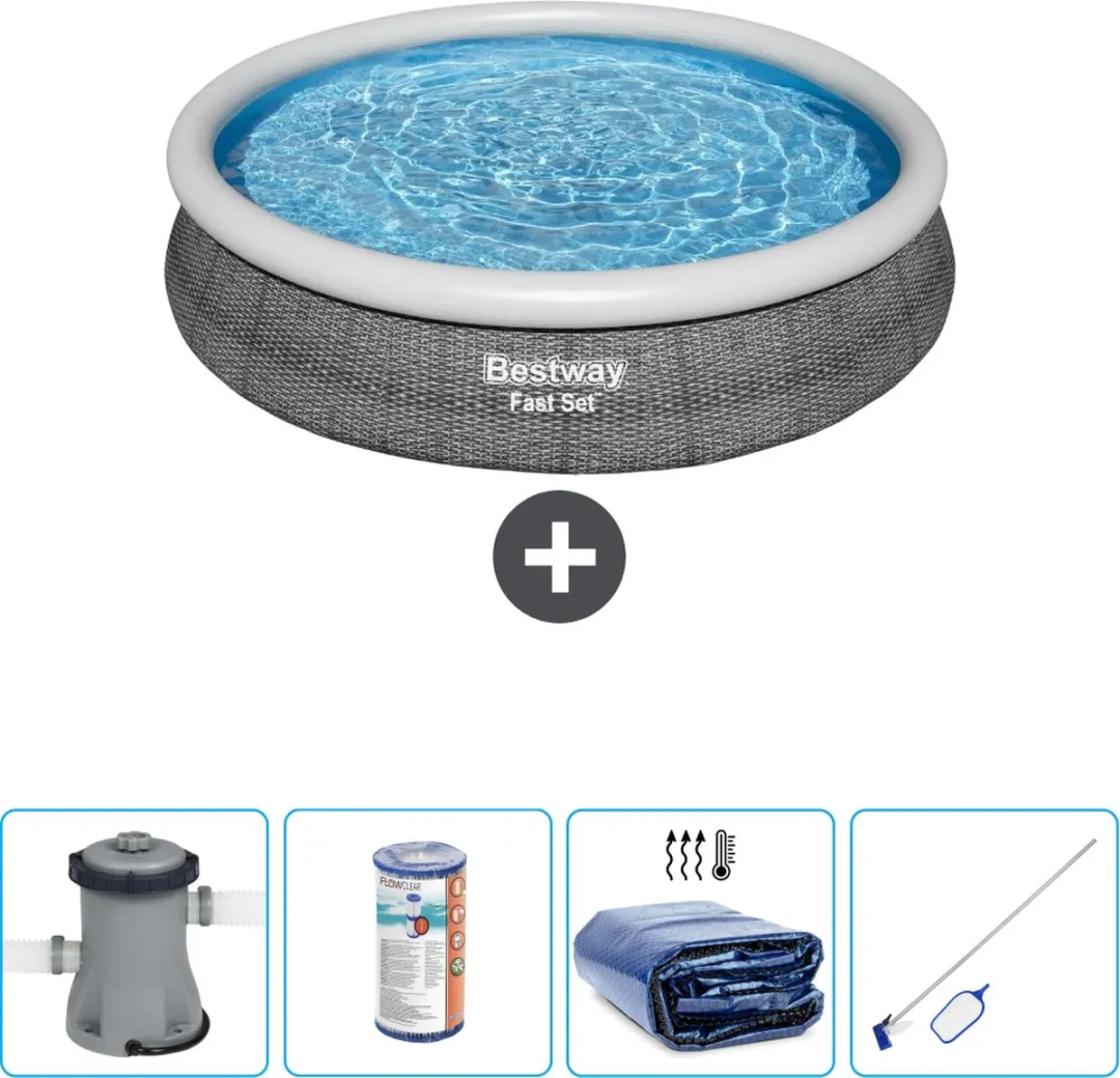 Bestway Fast Set Rond Zwembad 366cm