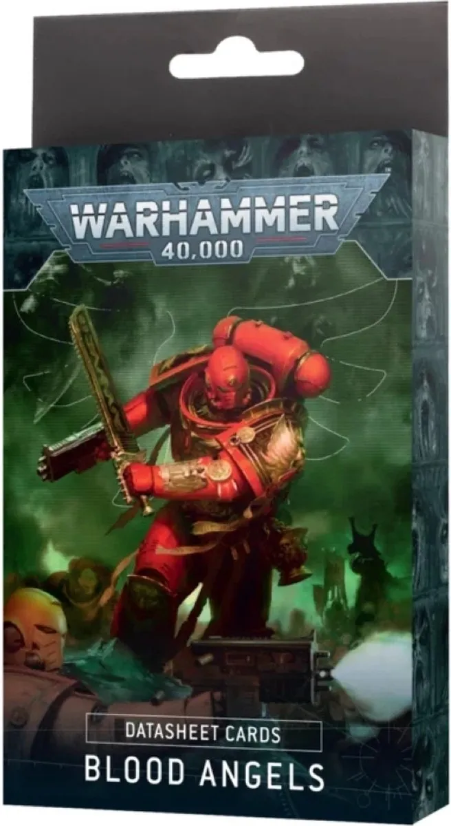 Games Workshop Warhammer 40K Blood Angels Datasheet Cards 41-04