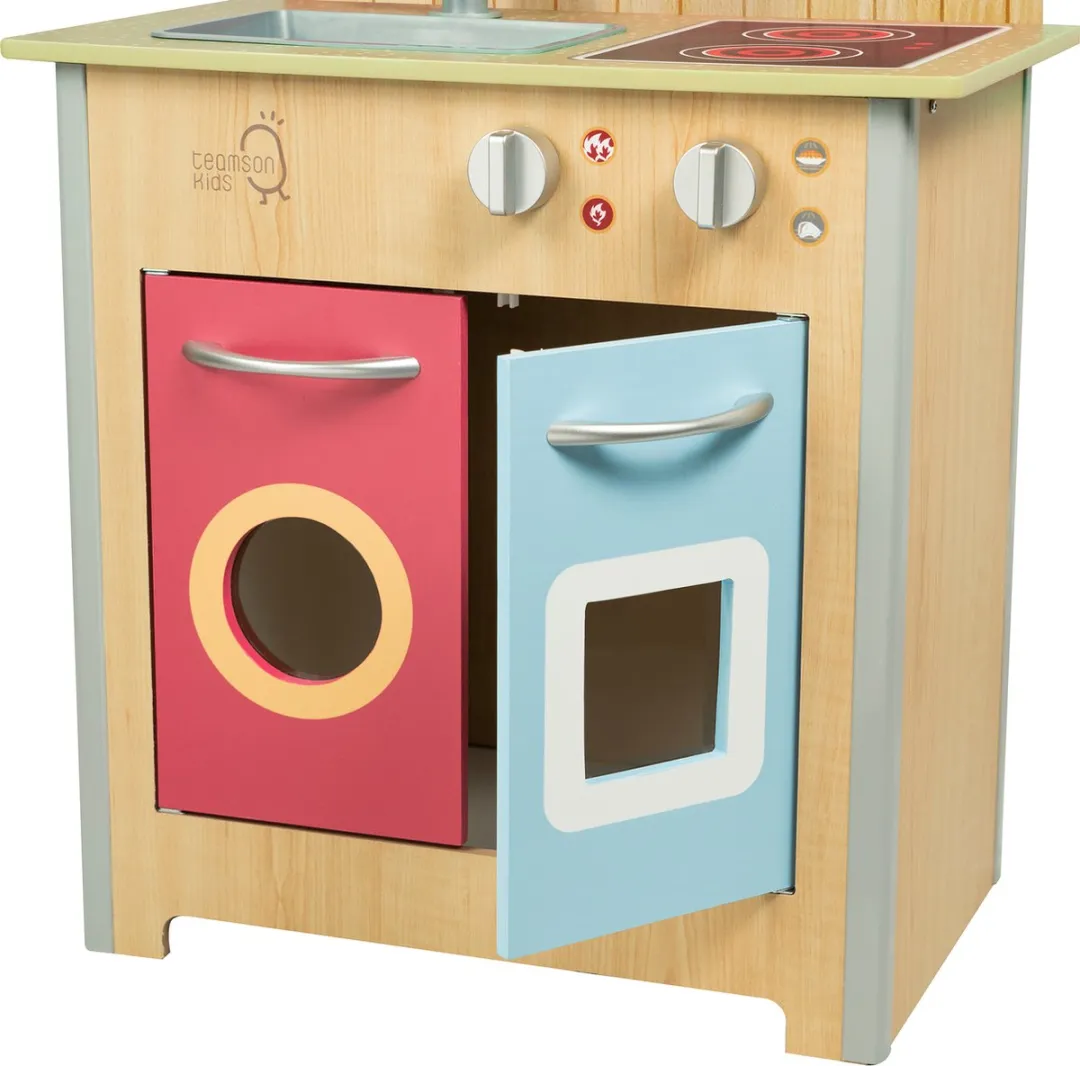 Teamson Kids Klassiek Houten Speelkeuken - Veelkleurig