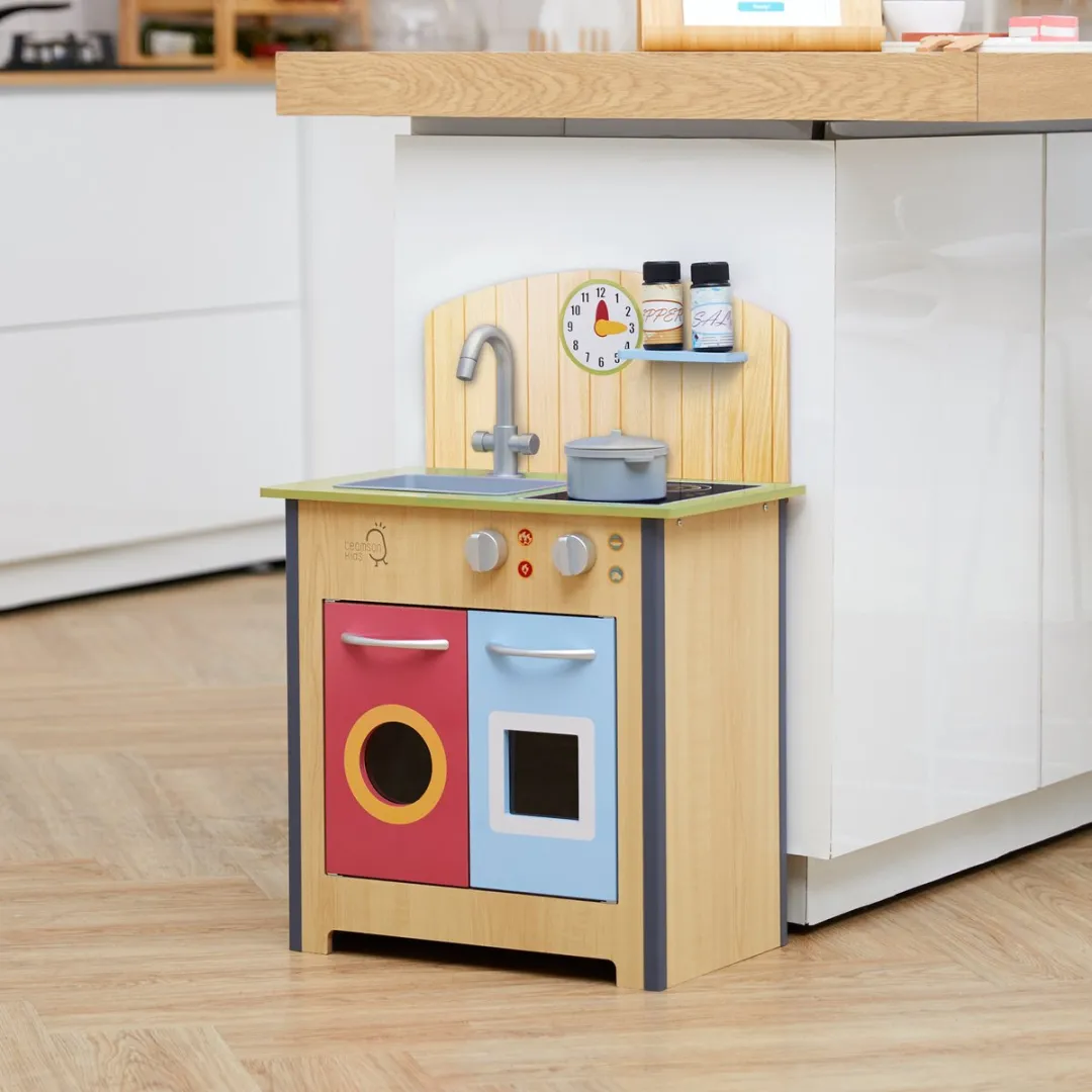 Teamson Kids Klassiek Houten Speelkeuken - Veelkleurig - afbeelding 6 van 6