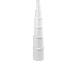Creativ Company Ronde Dozen Set 7 Stuks - Wit