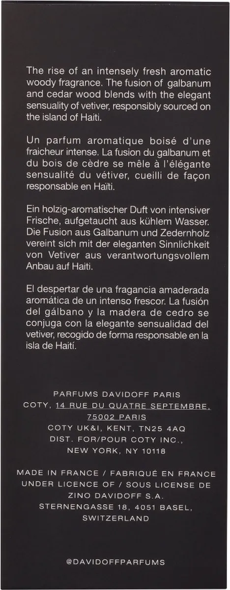 Davidoff Cool Water Man Reborn Eau de Parfum 50ml