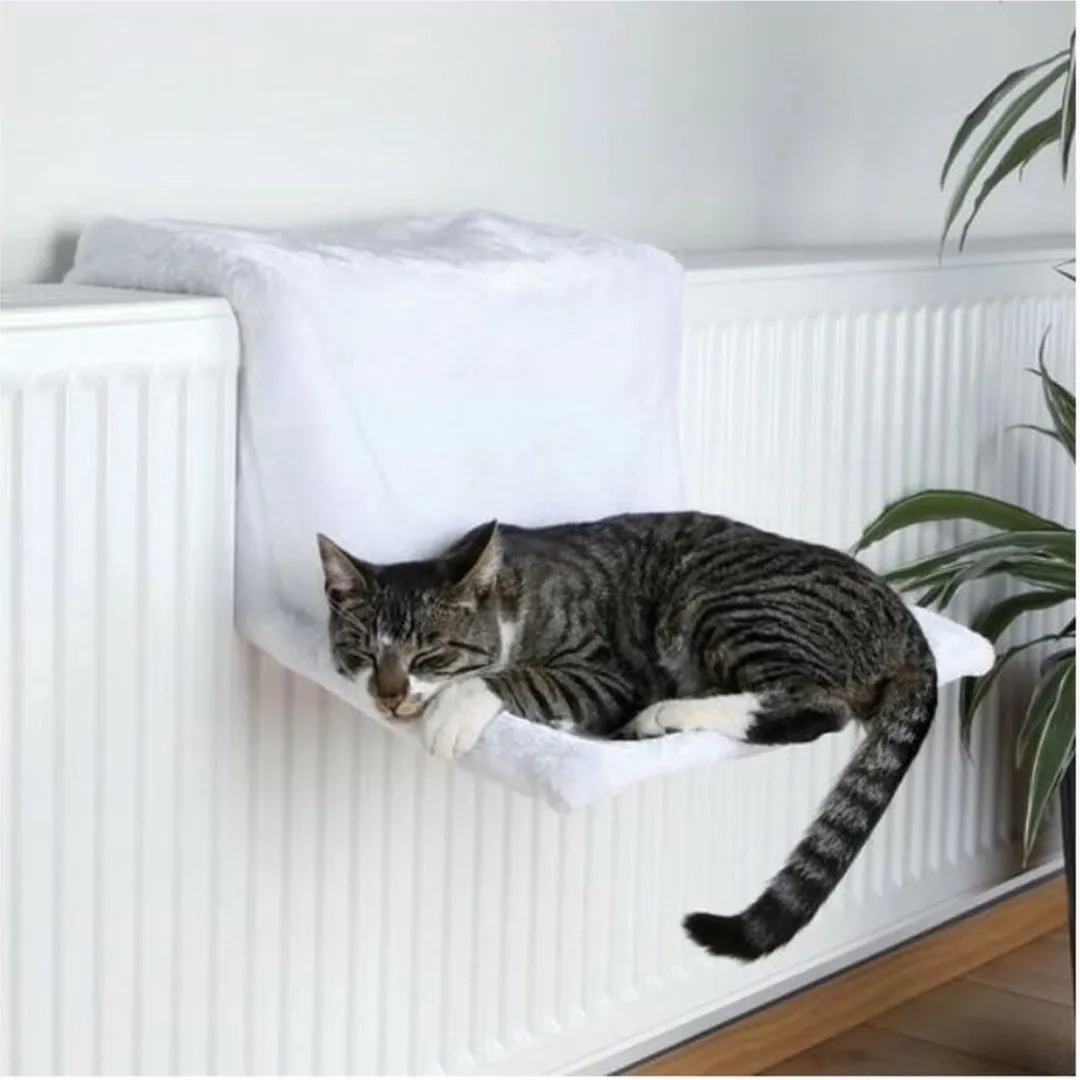 Trixie Kattenbed Radiatorhangmat - Wit - afbeelding 5 van 6