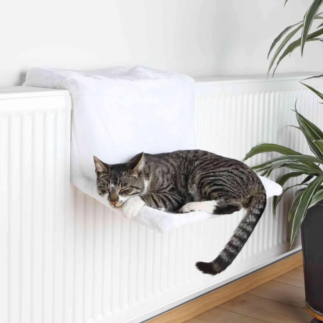Trixie Kattenbed Radiatorhangmat - Wit - afbeelding 4 van 6