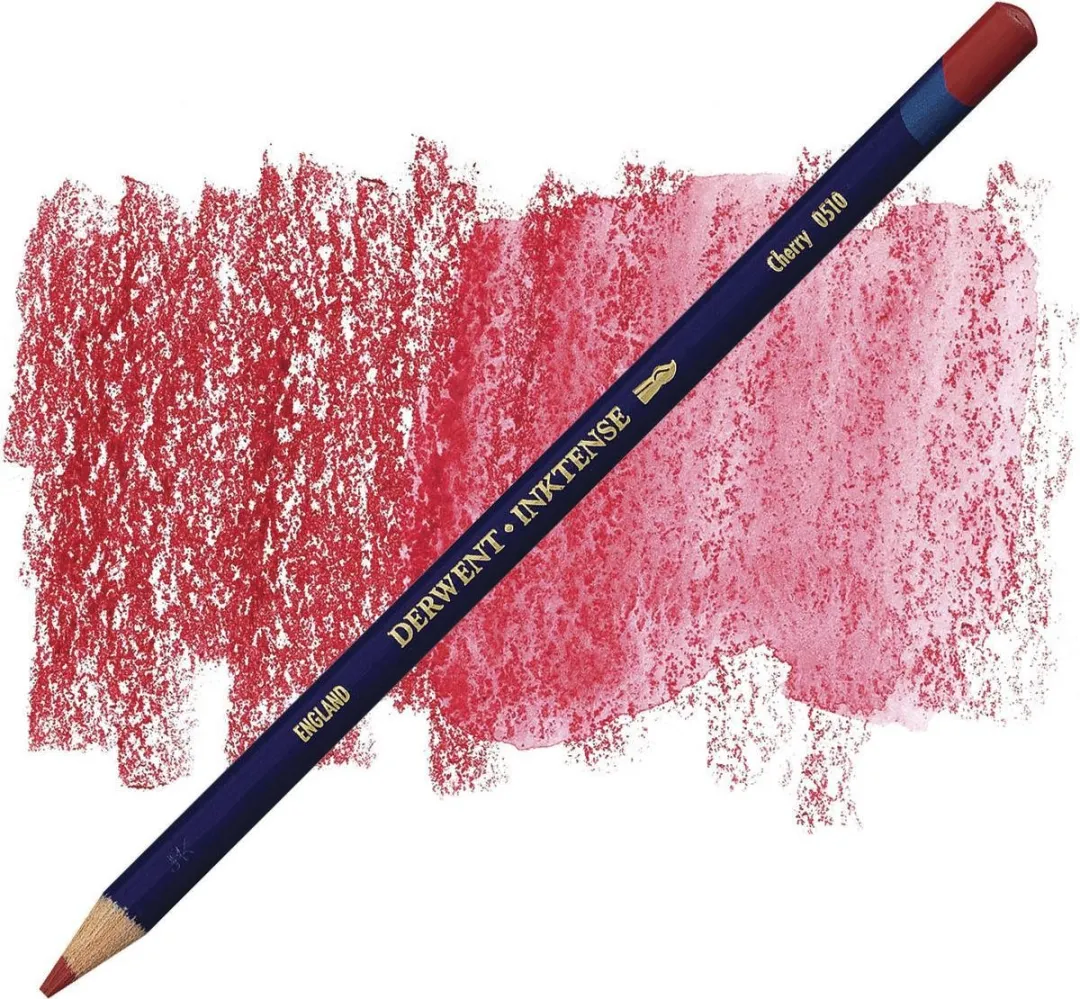 Derwent Inktense Cherry 0510 Potlood