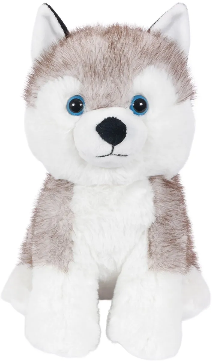 PIA Soft Toys Husky Pluche Knuffel - 25 cm