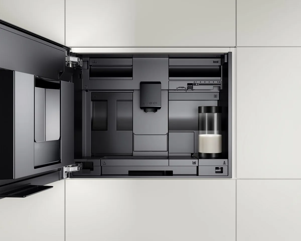 Bosch Serie 8 CTL7181B0 Volautomaat Inbouw Koffiemachine - Zwart