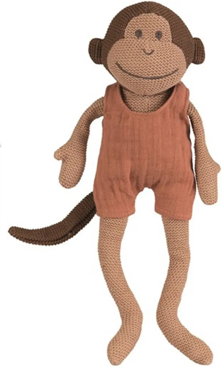 Egmont Toys Paulo Gebreide Knuffelaap 32cm