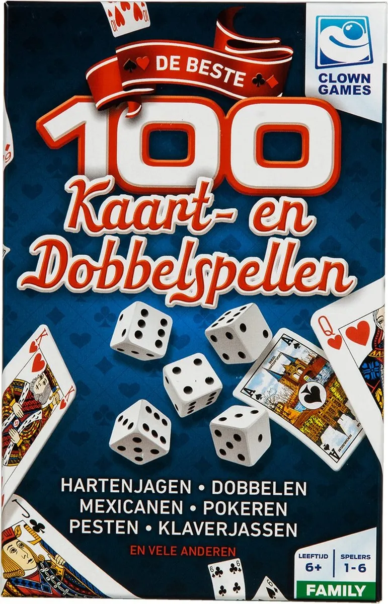 Clown Games 635001 Kaart- & Dobbelspellen - 1-6 Spelers - afbeelding 6 van 6