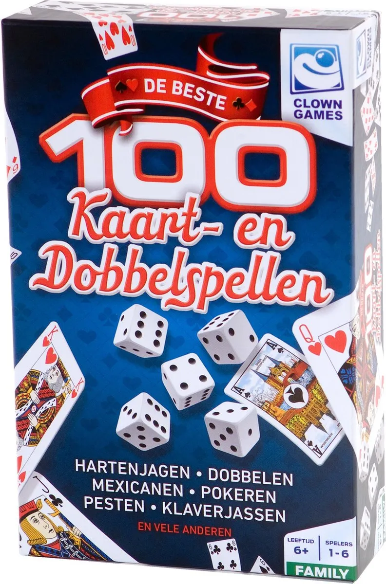Clown Games 635001 Kaart- & Dobbelspellen