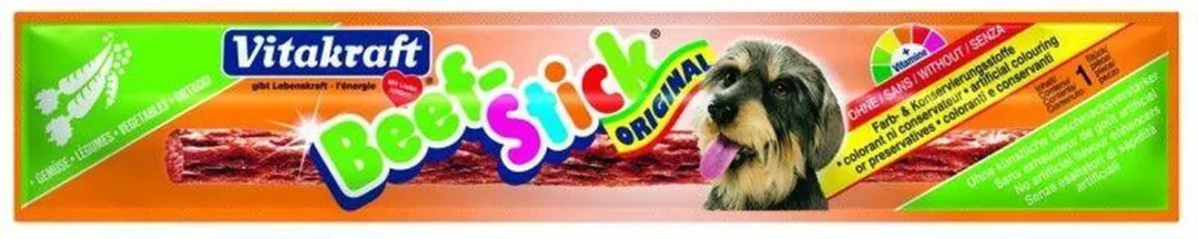 Vitakraft Beef-Stick Menu/Groente 12g - afbeelding 6 van 6
