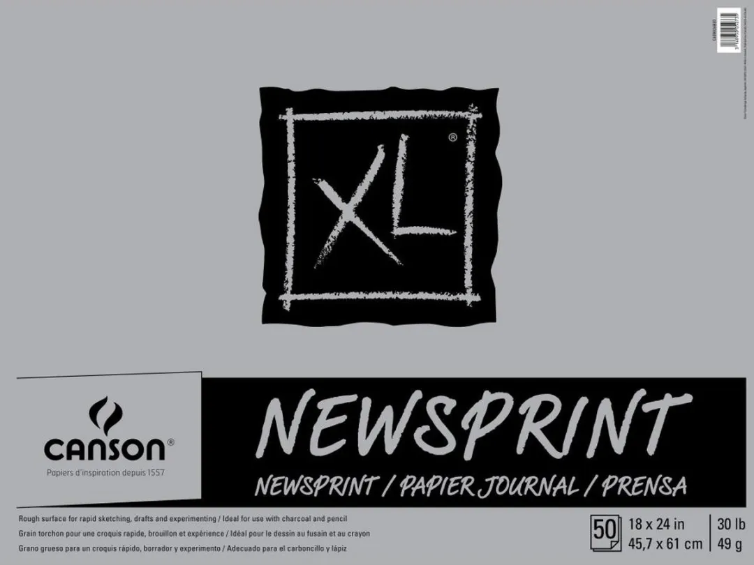 Canson XL Newsprint Paper Journal 100 Vel
