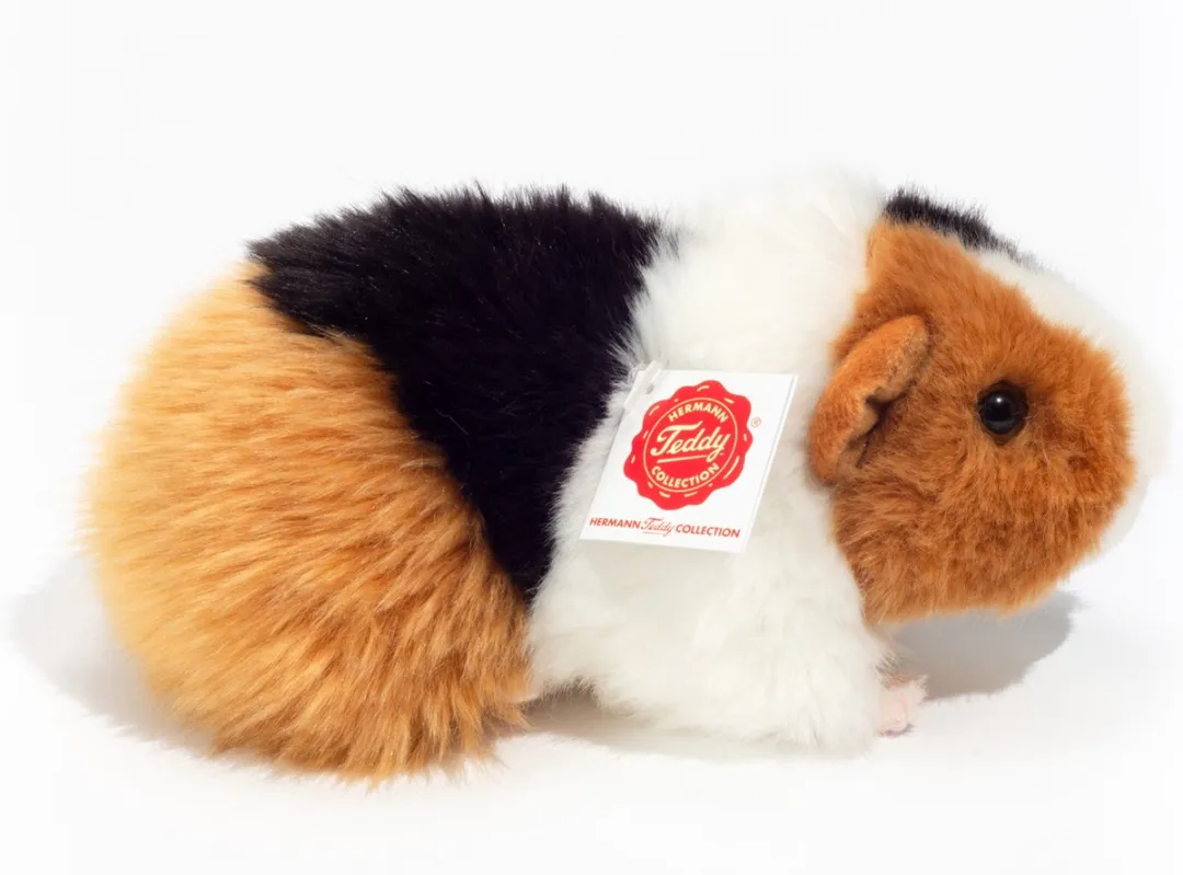 Teddy Hermann Knuffeldier Cavia Pluche - 20 cm - Multicolor