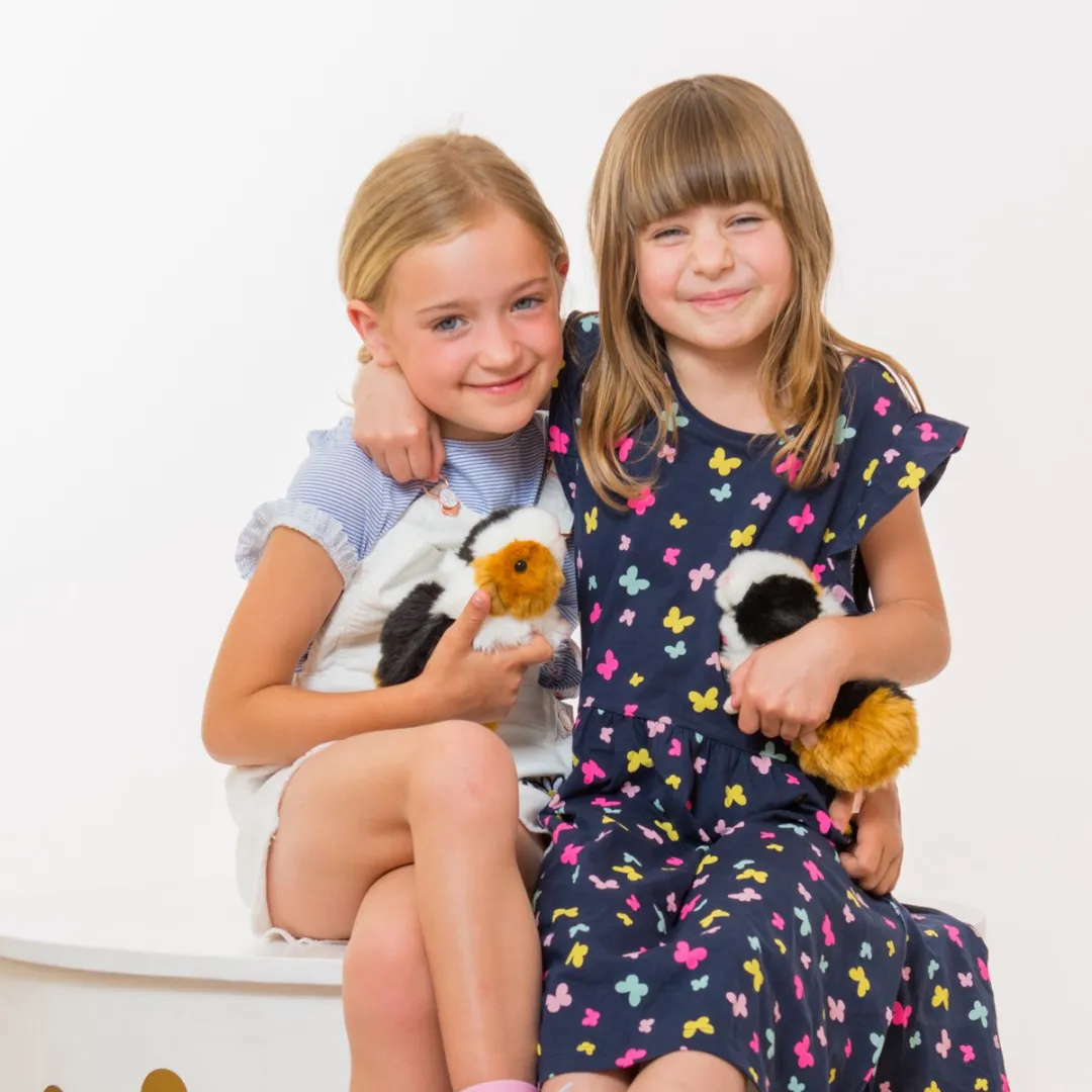 Teddy Hermann Knuffeldier Cavia Pluche - 20 cm - Multicolor