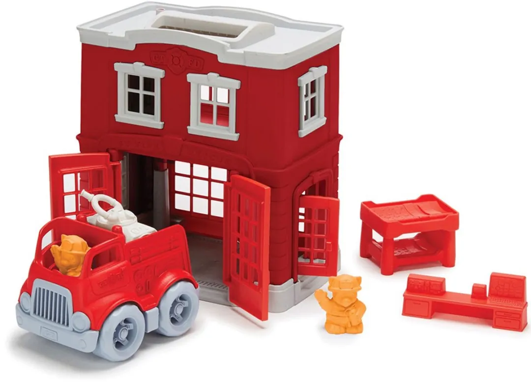 Green Toys Brandweer Kazerne PFIR-1156