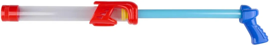 Eddy Toys Power Popper & Water Gun 2-in-1 - 8 Foam Balls - Rood/Blauw