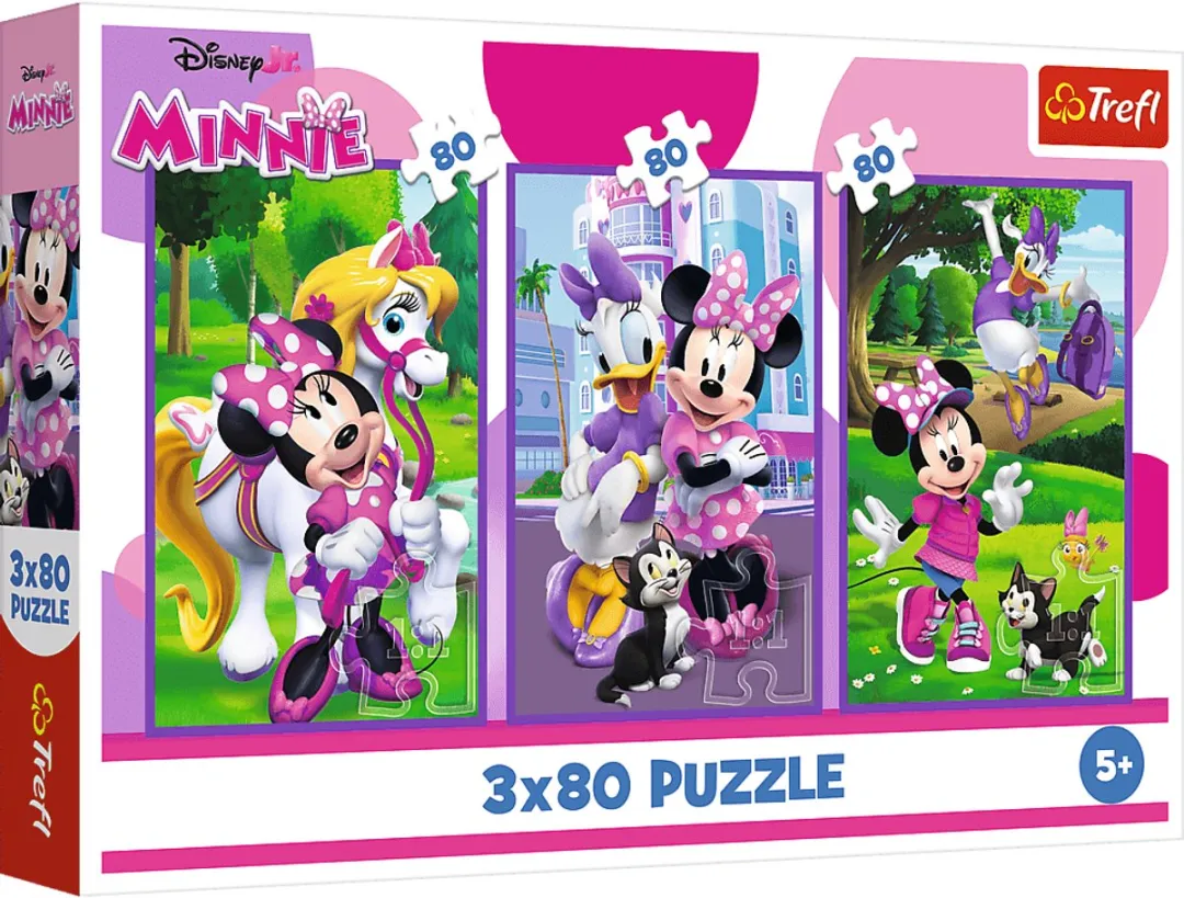 Trefl Disney Minnie Puzzel 80 Stuks
