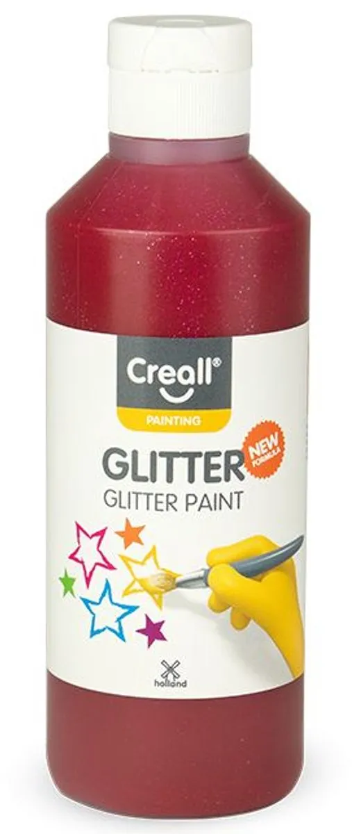 Creall Glitterverf Roze 250ml
