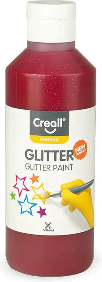 Creall Glitterverf Roze 250ml