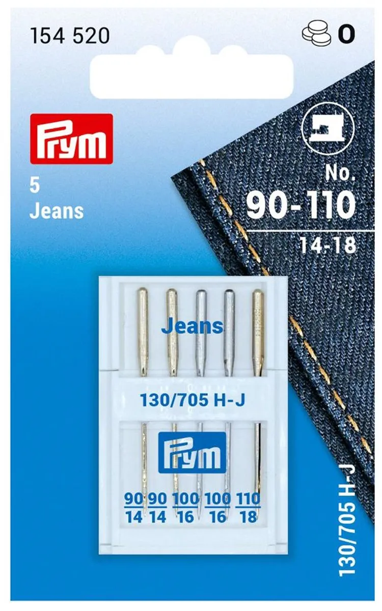 Prym 130/705H Jeans Naaimachinenaalden